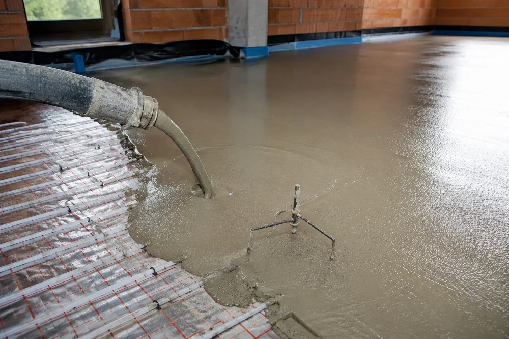 Küçükçekmece Şap Beton Uygulama